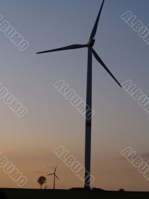 wind turbines