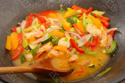 thai lime curry