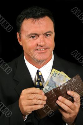 Smug Salesman
