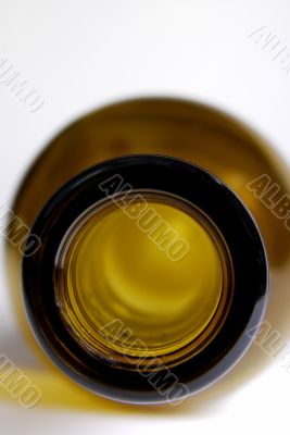 Empty vine bottle