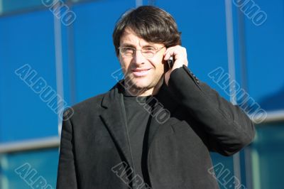 Confident businessman