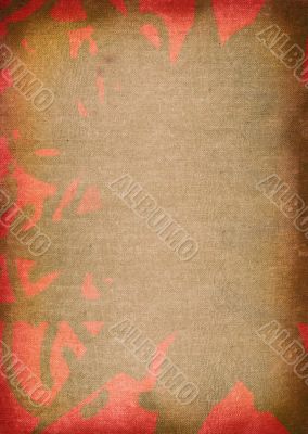 background with red motives