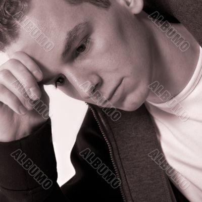 Depressive boy
