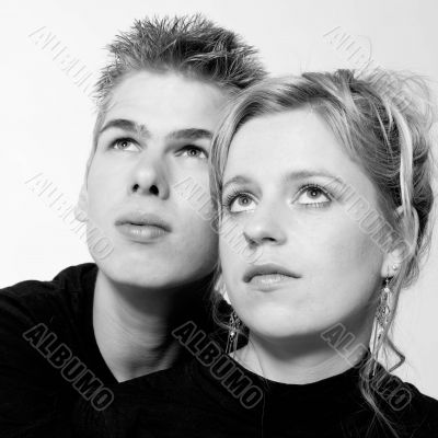Together looking to thelamb