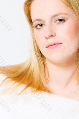 Beautyfull dream girl portrait