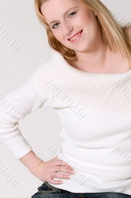 Smiling woman