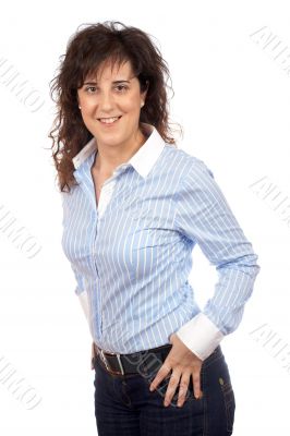 Happy young woman
