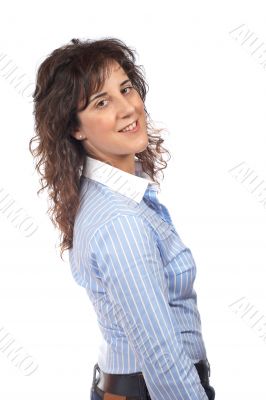 Smiling woman