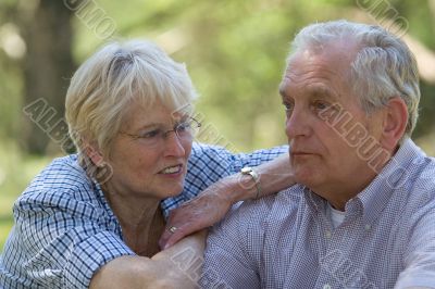 Senior couple