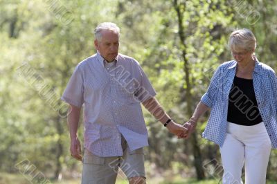 Strolling through the park