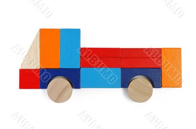 Baby blocks figure - truck
