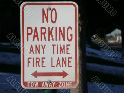 No Parking