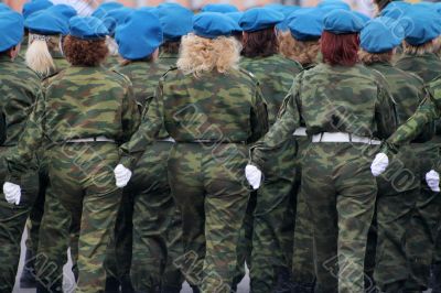 soldiers of the woman