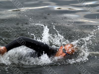 tri-athlete