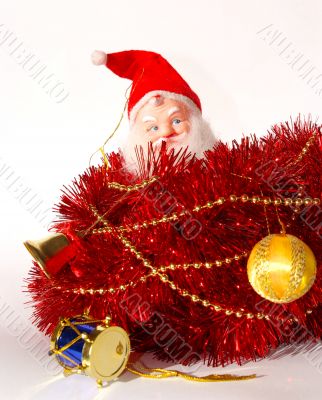 santa claus,  christmas and new year holiday