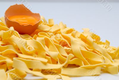 pasta and egg