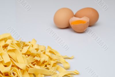 pasta and egg