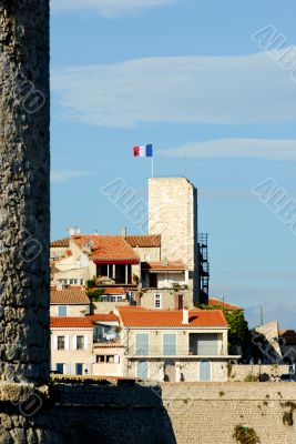 View of Antibes (France,french riviera
