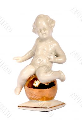 sculpture from porcelain