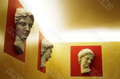 panel from sculptures