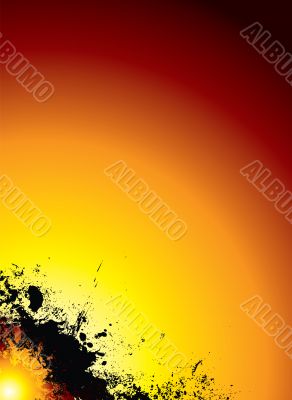 burning sun