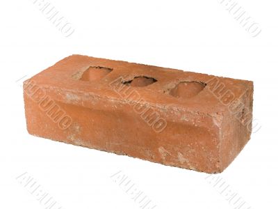 Isolated Red Brick