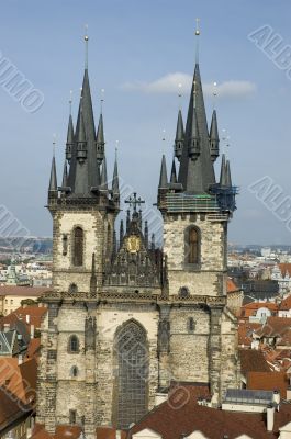 Prague. old church