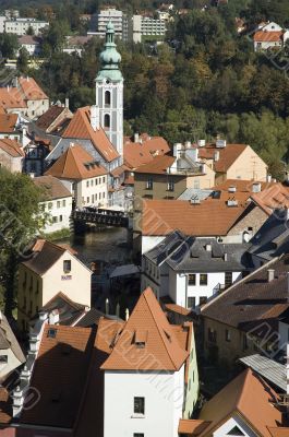 Cesky Krumlov old town