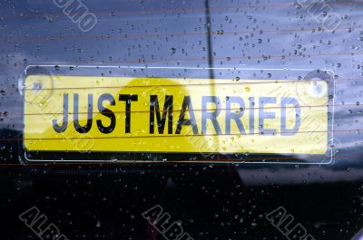 Just married