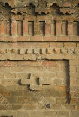 Old brick wall