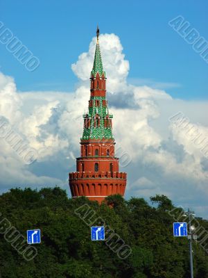 Vodovzvodnaya Tower of Moscow Kremlin