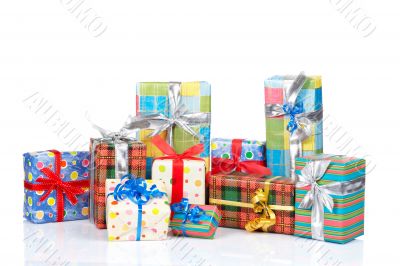 Assortment of gift boxes