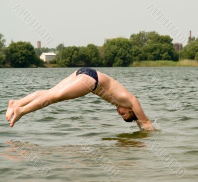 boy jumps