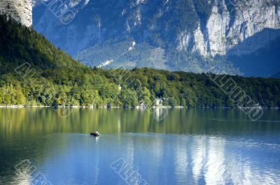 Boat on Hallstattersee