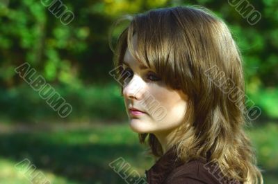 Girl in the park