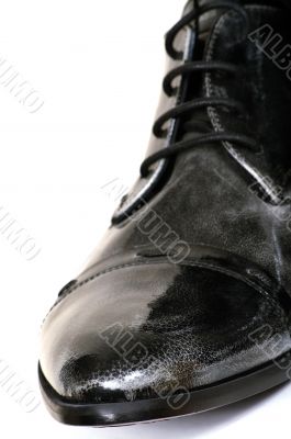 black man`s boot