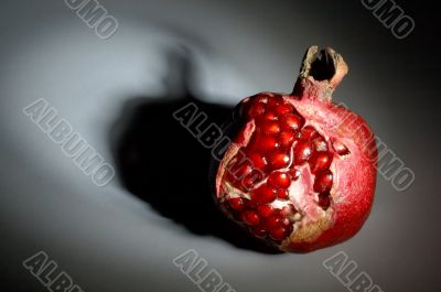 ripe pomegranate