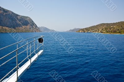 Islands in Aegean sea.