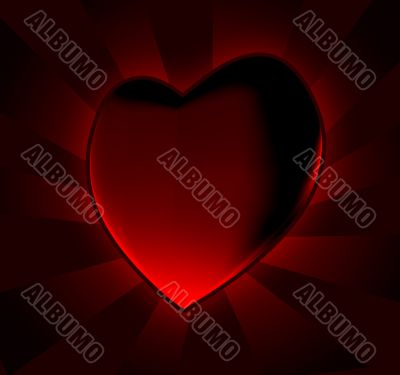 Red Heart design