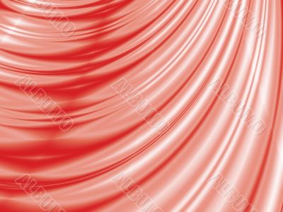 smoothed and blurred abstract wave