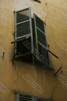 Window in the old house