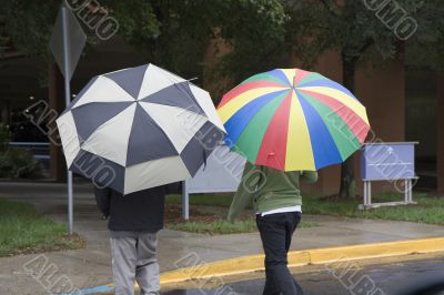 Walking in the Rain