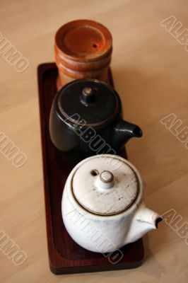 Japanese condiment containers