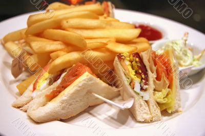 Club sandwiches