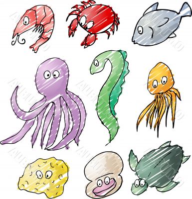 Sea creatures