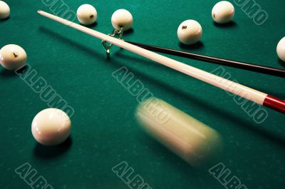 billiard table