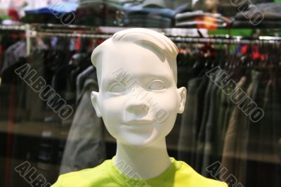 dummy with a smile