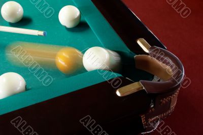billiard pocket