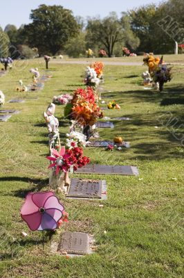 Colorful Gravesides