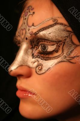 Carnival Mask Profile